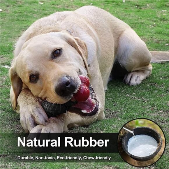 Dog Toys for Aggressive Chewers Bone Dog Toy Interactive Dog Toys for Large Dog - Picture 6 of 7